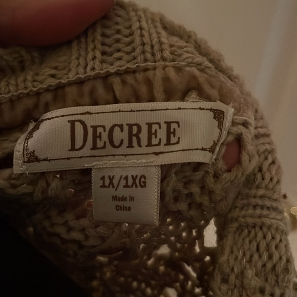 Long knit sweater - Picture 2 of 3